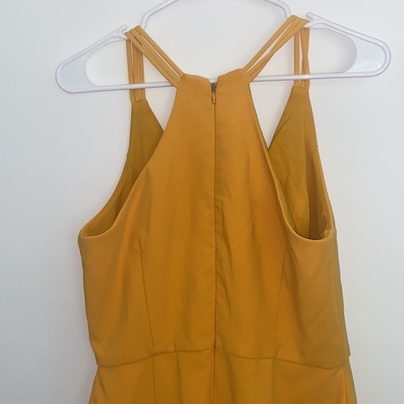 Harlyn Yellow Sheath Asymmetrical Dress - Picture 11 of 13